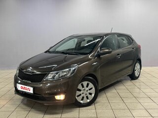 2017 Kia Rio III Рестайлинг, коричневый, 890000 рублей, вид 1