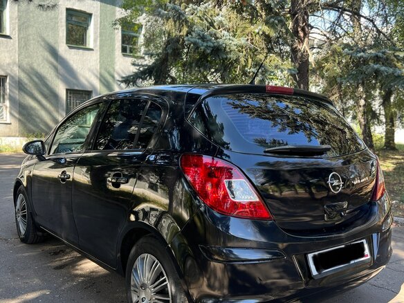 2008 Opel Corsa D, чёрный, 435000 рублей - вид 2