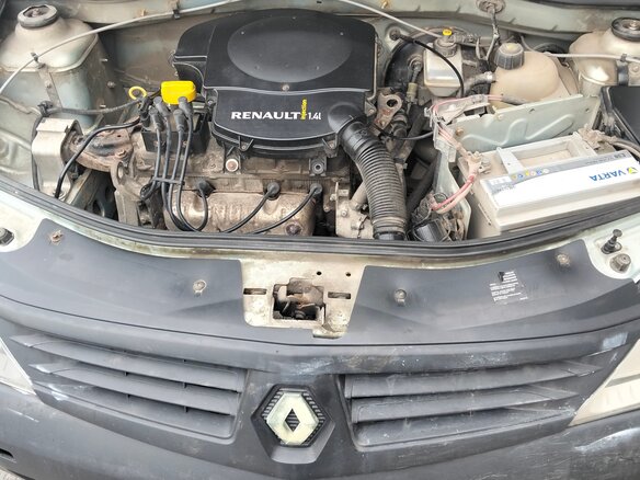 2009 Renault Logan I, зелёный, 225000 рублей - вид 8