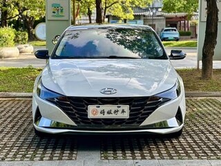 2022 Hyundai Elantra VII (CN7), белый, 1297000 рублей, вид 2
