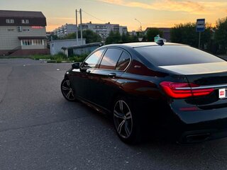 2016 BMW 7 серии Long 740Le VI (G11/G12), чёрный, 2350000 рублей, вид 2