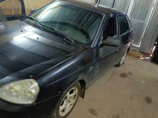 2008 Lada (ВАЗ) Priora I, чёрный, 180000 рублей, вид 5