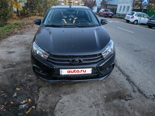 2018 Lada (ВАЗ) Vesta I, чёрный, 1050000 рублей, вид 1