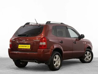 2007 Hyundai Tucson I, красный, 859000 рублей, вид 4