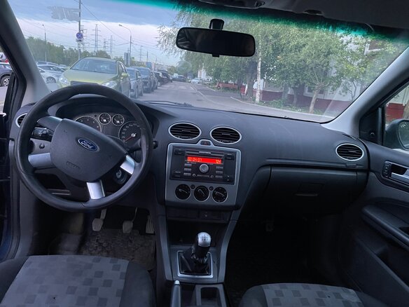 2007 Ford Focus II, синий, 300000 рублей - вид 8