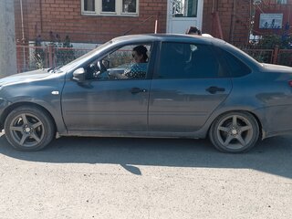 2016 Lada (ВАЗ) Granta I, серебристый, 410000 рублей, вид 1