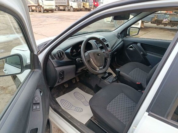 2024 Lada (ВАЗ) Granta I Рестайлинг, белый, 529620 рублей - вид 7