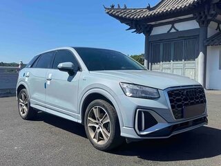 2022 Audi Q2 L 35 TFSI I Рестайлинг, голубой, 1500401 рублей, вид 1