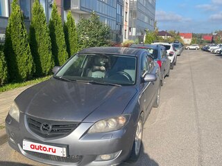 2005 Mazda 3 I (BK), серый, 292000 рублей, вид 2