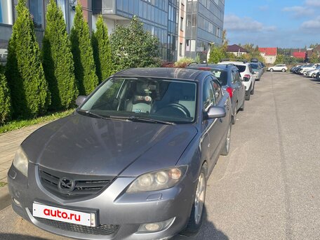 2005 Mazda 3 I (BK), серый, 278000 рублей, вид 2
