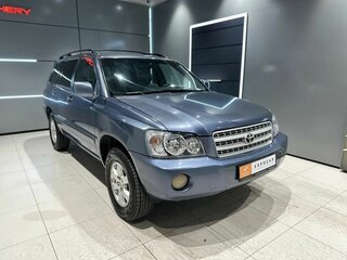 2003 Toyota Highlander I (XU20) Рестайлинг, синий, 770000 рублей, вид 4