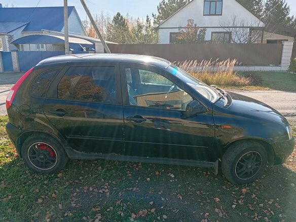 2010 Lada (ВАЗ) Kalina I, чёрный, 120000 рублей - вид 3