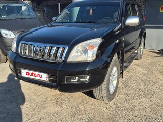 2007 Toyota Land Cruiser Prado 120 Series Рестайлинг, чёрный, 2150000 рублей, вид 1