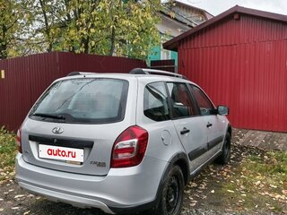 2018 Lada (ВАЗ) Kalina Cross II, серебристый, 650000 рублей, вид 2