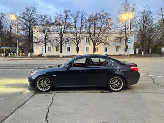 2008 BMW 5 серии 525d V (E60/E61) Рестайлинг, синий, 1350000 рублей, вид 5