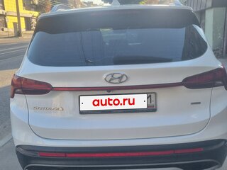 2020 Hyundai Santa Fe IV Рестайлинг, белый, 3200000 рублей, вид 3