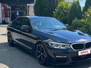 2017 BMW 5 серии 520d xDrive VII (G30/G31/G38), синий, 3450000 рублей, вид 1