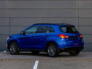 2014 Mitsubishi ASX I Рестайлинг, синий, 1355000 рублей, вид 4