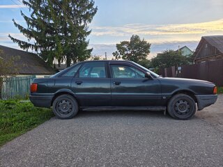 1987 Audi 80 IV (B3), зелёный, 175000 рублей, вид 3