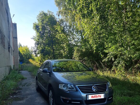 2008 Volkswagen Passat B6, серый, 430000 рублей - вид 11