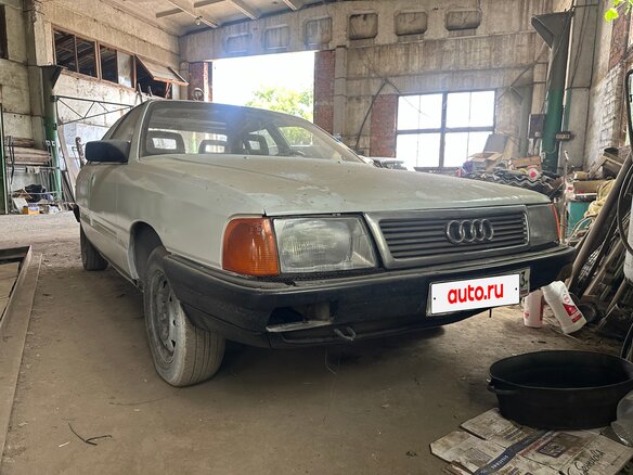 1986 Audi 100 III (C3), белый, 180000 рублей - вид 1