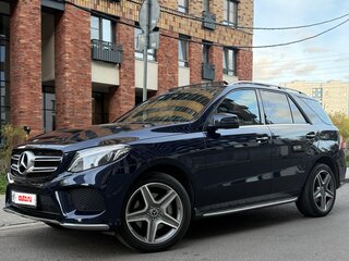 2017 Mercedes-Benz GLE 300 I (W166), синий, 4900000 рублей, вид 1
