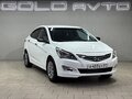 2014 Hyundai Solaris I Рестайлинг, белый, 650000 рублей - вид 2