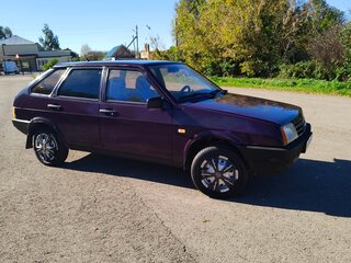 1999 Lada (ВАЗ) 2109, фиолетовый, 90000 рублей, вид 3