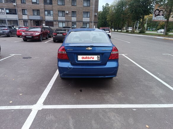 2009 Chevrolet Aveo I Рестайлинг, синий - вид 5