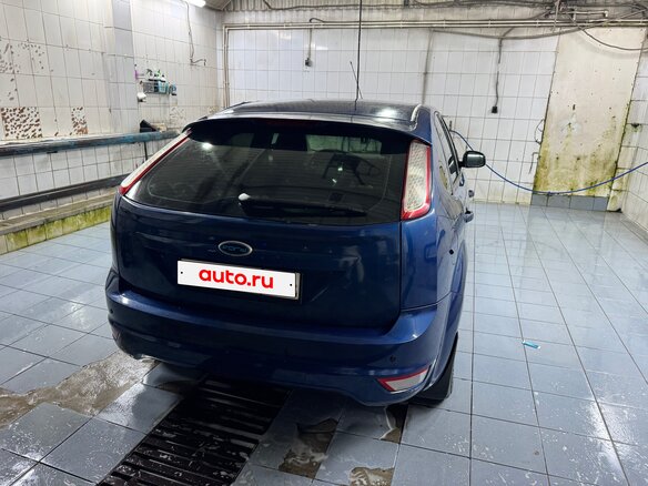 2008 Ford Focus II Рестайлинг, синий, 570000 рублей - вид 5