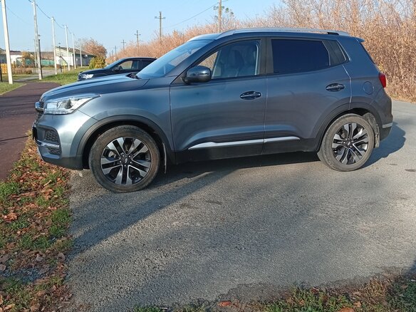 2021 Chery Tiggo 4 I Рестайлинг, серый, 1350000 рублей - вид 8