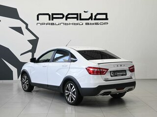 2019 Lada (ВАЗ) Vesta Cross I, белый, 870900 рублей, вид 5