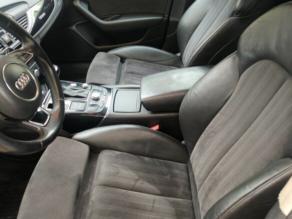 2013 Audi A6 IV (C7), коричневый, 2100000 рублей - вид 5