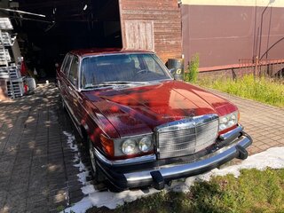 1979 Mercedes-Benz S-Класс 280 I (W116), красный, 7900000 рублей, вид 2