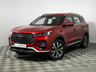 2021 Chery Tiggo 7 Pro I, красный, 1376900 рублей, вид 1