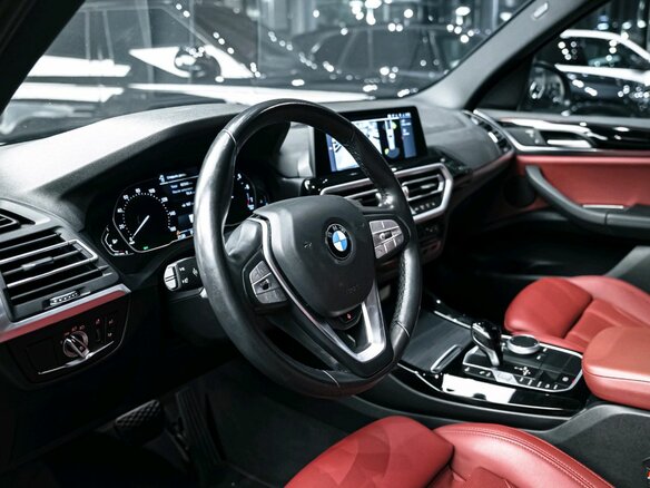2021 BMW X3 30i xDrive III (G01) Рестайлинг, чёрный - вид 14