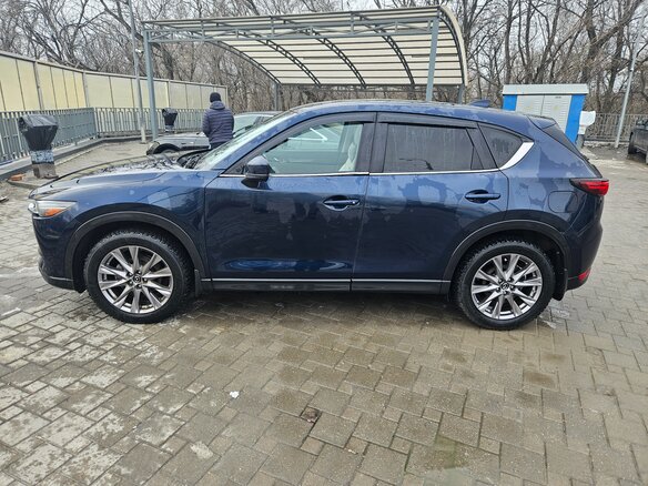 2018 Mazda CX-5 II, синий, 2350000 рублей - вид 2