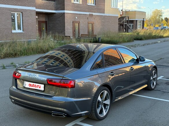 2017 Audi A6 IV (C7) Рестайлинг, серый, 2990000 рублей - вид 2