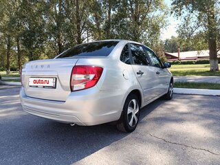 2018 Lada (ВАЗ) Granta I Рестайлинг, серебристый, 590000 рублей, вид 4