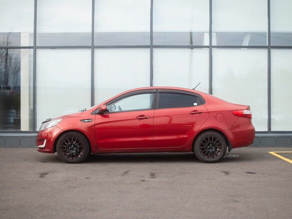 2012 Kia Rio III, красный, 570000 рублей - вид 6