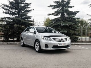 2012 Toyota Corolla X (E140, E150) Рестайлинг, серебристый, 1085000 рублей, вид 1