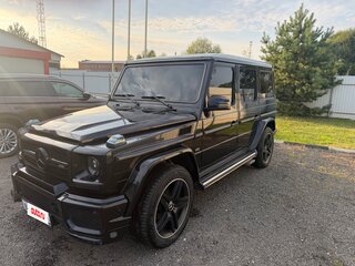 2011 Mercedes-Benz G-Класс 500 II (W463) Рестайлинг 2, чёрный, 3700000 рублей, вид 1