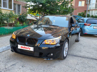 2005 BMW 5 серии 525i V (E60/E61), чёрный, 900000 рублей, вид 1