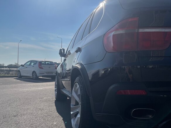 2007 BMW X5 48i II (E70), синий, 1099000 рублей - вид 12