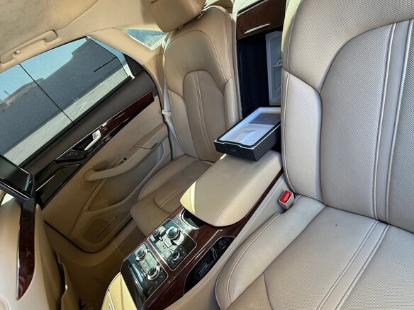 2012 Audi A8 Long III (D4), чёрный, 1500000 рублей - вид 17