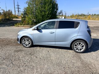 2012 Chevrolet Aveo II, голубой, 600000 рублей, вид 4