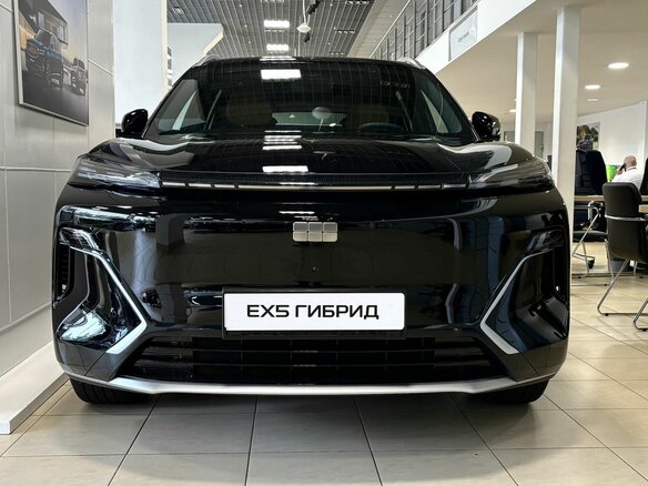 2026 Geely EX5 Гибрид EM-R, чёрный - вид 3