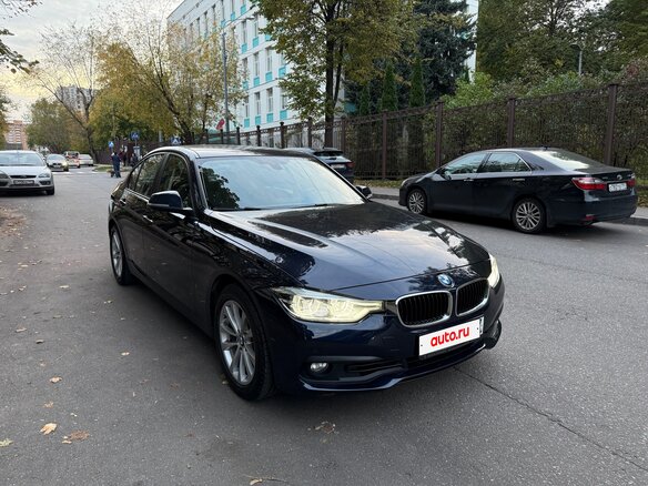 2016 BMW 3 серии 320i VI (F3x) Рестайлинг, синий - вид 2