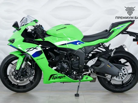 2026 Kawasaki ZX-6R Ninja, зелёный, 1477000 рублей, вид 2