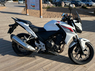 2013 Honda CB 400F, белый, 470000 рублей, вид 1